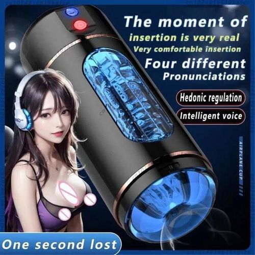 Automatic Male Masturbator 7 Thrusting Rotating Vibrating Sucking Sex Machines with Penis Pump Masturbation Cup Adult