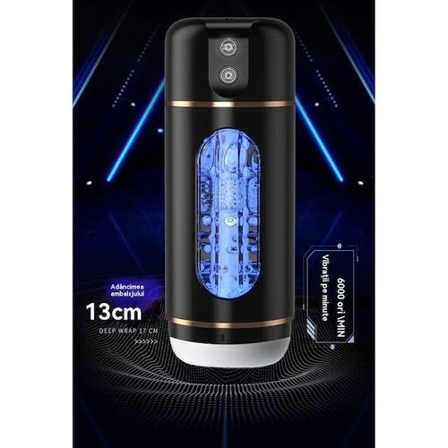 Automatic Male Masturbator 7 Thrusting Rotating Vibrating Sucking Sex Machines with Penis Pump Masturbation Cup Adult