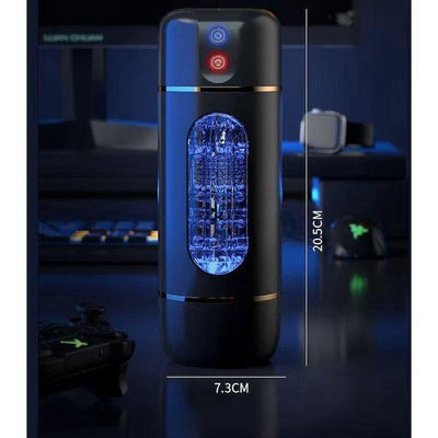 Automatic Male Masturbator 7 Thrusting Rotating Vibrating Sucking Sex Machines with Penis Pump Masturbation Cup Adult